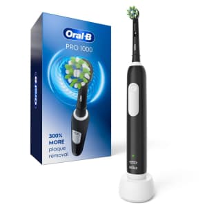 Oral-B Pro 1000 CrossAction Electric Toothbrush for $30