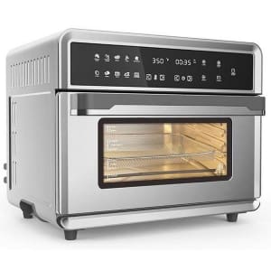 Aria Premium 30-Quart Touchscreen Air Fryer Toaster Oven for $100