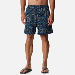 Columbia Men's PFG Super Backcast 8" Water Shorts for $14