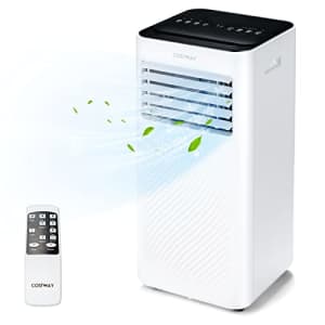 COSTWAY Portable Air Conditioner, 10000 BTU 4-in-1 AC with Cool, Fan, Dehumidifier & Sleep Mode for for $280 COSTWAY Portable Air Conditioner, 10000 BTU 4-in-1 AC with Cool, Fan, Dehumidifier & Sleep Mode for for $280