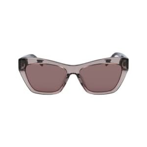 DKNY Women's DK535S Cat Eye Sunglasses, Crystal Mink, ONE Size for $71