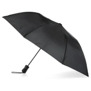 Totes 42" Recycled Canopy Auto Open Umbrella for $7