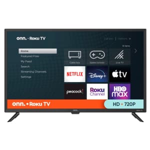 Onn 100012589 32" 720p LED HD Roku Smart TV for $98