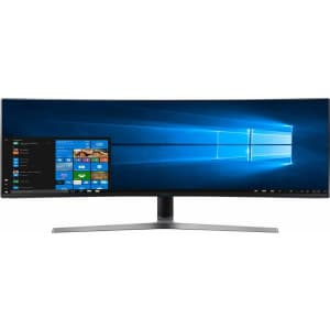 Samsung 49" 3840x1080 144Hz QLED Curved Gaming Monitor for $650