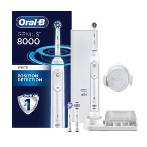 Oral-B Genius Pro 8000 Rechargeable Electric Toothbrush for $95 Oral-B Genius Pro 8000 Rechargeable Electric Toothbrush for $95