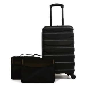 Protege 20" Hardside Carry-On Luggage w/ 2 Packing Cubes for $29