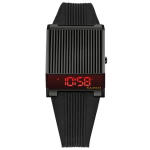 Bulova Men's Computron 31mm Digital Watch for $102 in cart
