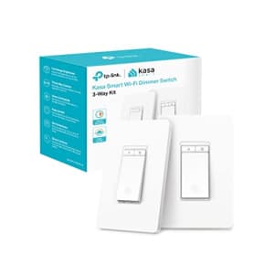 Kasa Smart 3 Way Dimmer Switch KIT, Dimmable Light Switch Compatible with Alexa, Google Assistant for $48