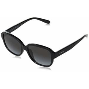 Coach Woman Sunglasses, Black Lenses Injected Frame, 57mm for $69
