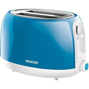 Sencor 2-slot High Lift Toaster with Safe Cool Touch Technology, Medium, Turquoise for $35
