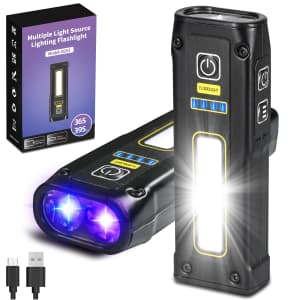 DarkBeam UV LED Flashlight for $7