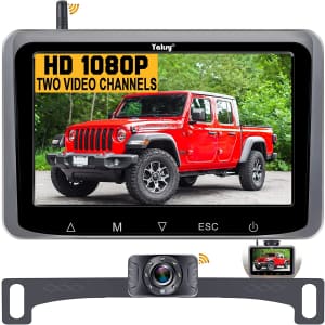 Yakry 1080p Wireless Backup Camera for Trucks for $100