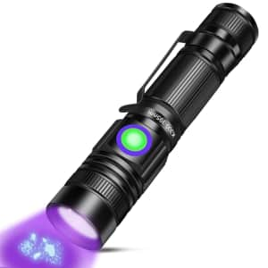 395nm UB Black Light Flashlight for $8