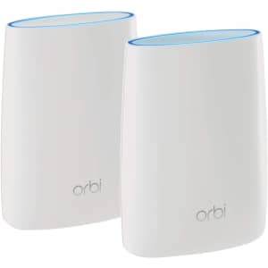 Netgear Orbi AC3000 Tri-Band Mesh WiFi System for $138