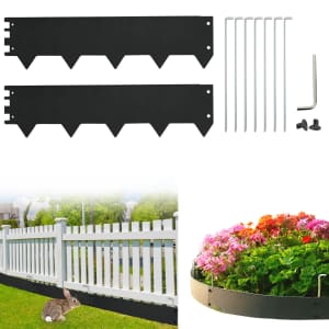 9.8-Foot Corten Steel Landscape Edging Set for $21 9.8-Foot Corten Steel Landscape Edging Set for $21
