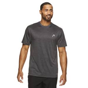 HEAD Men's Hypertek Crewneck Gym Tennis & Workout T-Shirt - Short Sleeve Activewear Top - New York for $13 HEAD Men's Hypertek Crewneck Gym Tennis & Workout T-Shirt - Short Sleeve Activewear Top - New York for $13