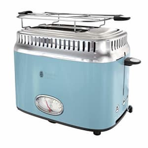 Russell Hobbs TR9150BLR Retro Style 2-Slice Toaster, Heavenly Blue for $70