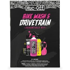 Muc-Off Bike Wash and Drivetrain Essentials Kit for $44
