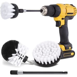Hiware Drill Brush Detailing Kit. You'd pay over $20 for a similar kit at most hardware stores.