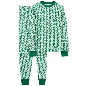 Carter's 2-Pc. Holiday Family Pajamas: for $6 for kids, $10 for adults