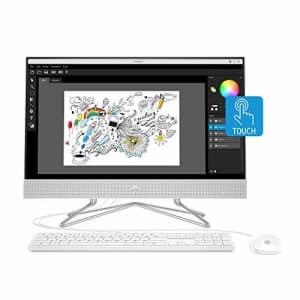 HP 24-inch All-in-One Touchscreen Desktop Computer, AMD Ryzen 5 4500U Processor, 12 GB RAM, 512 GB for $899