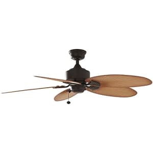 Hampton Bay Lillycrest 52" Indoor/Outdoor Aged Bronze Ceiling Fan - Model # 32711 for $117