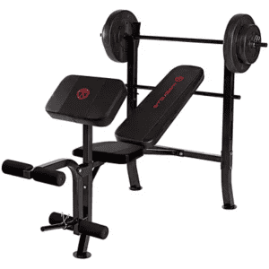 Marcy Standard Weight Bench w/ 80-lb. Weight Set for $130 for members Marcy Standard Weight Bench w/ 80-lb. Weight Set for $130 for members