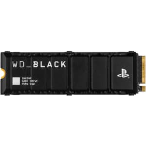 WD BLACK SN850P 4TB Internal SSD PCIe Gen 4 x4 with Heatsink for PS5 for $342