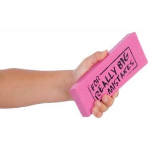 Toysmith Really Big Eraser for $2