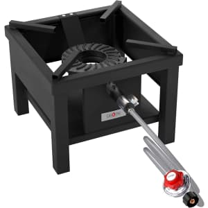 GasOne 100,000 BTU Square Heavy-Duty Outdoor Propane Burner for $50 GasOne 100,000 BTU Square Heavy-Duty Outdoor Propane Burner for $50