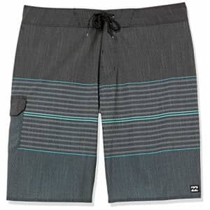 Billabong Men's 20 Inch Outseam Performance Stretch All Day Pro Boardshort, Charcoal, 32 for $45 Billabong Men's 20 Inch Outseam Performance Stretch All Day Pro Boardshort, Charcoal, 32 for $45