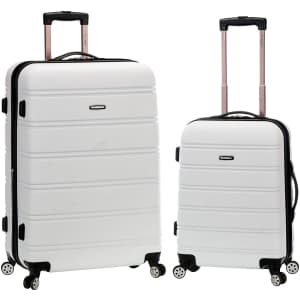 Rockland Melbourne 2-Piece Hardside Spinner Luggage Set for $142