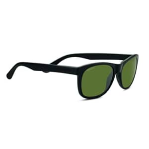 Serengeti Carroll Polarized Square Sunglasses, Matte Khaki, Medium for ...