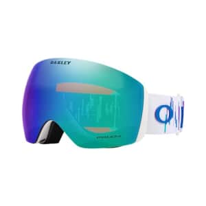 Oakley Unisex Sunglasses White Frame, Prizm Snow Argon Iridium Lenses, 0MM for $108
