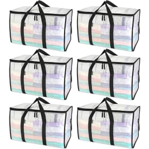 Baleine Oversized Moving Bags w/ Handles 6-Pack for $31 Baleine Oversized Moving Bags w/ Handles 6-Pack for $31