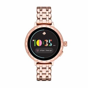 kate spade new york Women's Scallop 2 Touchscreen smartwatch Watch with Stainless Steel Strap, Rose for $225 kate spade new york Women's Scallop 2 Touchscreen smartwatch Watch with Stainless Steel Strap, Rose for $225