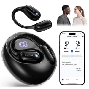 Lytmi AI Language Translation Earbuds for $15