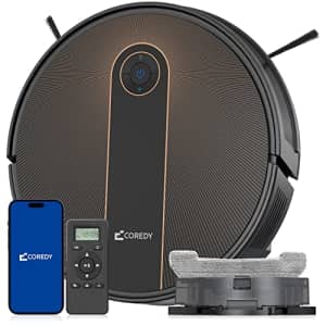 Coredy Robot Vacuum Cleaner with 2700Pa Suction, 2-in-1 Robotic Vacuum and Mop Combo, Compatible for $180
