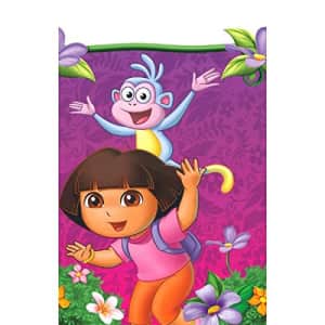 Nickelodeon American Greetings Dora The Explorer Plastic Table Cover Party Supplies, 54 x 96" for $13