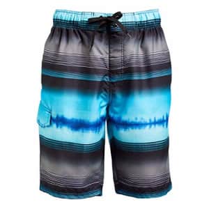 Kanu Surf Men's Barracuda Swim Trunks (Regular & Extended Sizes), Nova Black/Aqua, 2X for $21 Kanu Surf Men's Barracuda Swim Trunks (Regular & Extended Sizes), Nova Black/Aqua, 2X for $21
