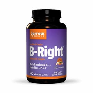 Jarrow Formulas B-Right - Low-Odor Vitamin B-Complex Formula - Energy & Metabolism Support - for $20