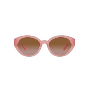 Coach HC8364U Universal Fit Sunglasses, Milky Pink/Transparent Pink/Brown Gradient, 55 mm for $96 Coach HC8364U Universal Fit Sunglasses, Milky Pink/Transparent Pink/Brown Gradient, 55 mm for $96