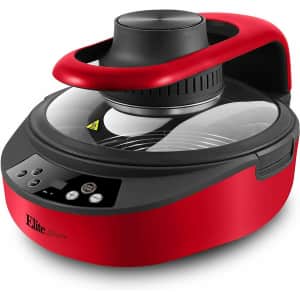 Elite Gourmet 5-Quart Digital Clamshell Air Fryer for $51