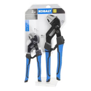 Kobalt 2-Piece Self-Adjusting Tongue & Groove Plier Set for $15 Kobalt 2-Piece Self-Adjusting Tongue & Groove Plier Set for $15