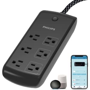 Philips 6-Outlet WiFi Surge Protector w/ 8-Foot Cord for $15