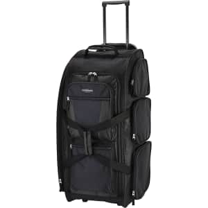 Travelers Club 30" Adventure Upright Rolling Duffel Bag for $31