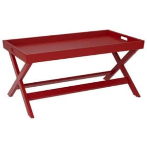 StyleWell 40" Solid Wood Tray Top Coffee Table for $58 StyleWell 40" Solid Wood Tray Top Coffee Table for $58