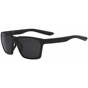 Nike EV1097-001 Maverick P Frame Polarized Grey Lens Sunglasses, Matte Black/Silver for $47