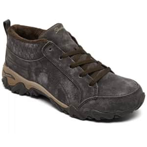 Skechers Women's Mementos Suede Trail Shoes for $30