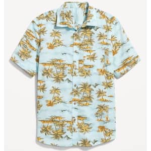 Old Navy Men's Shirts. Save on a variety of men's shirt styles, including the pictured Men's Everyday Short-Sleeve Shirt for $13.49 ($14 off).
